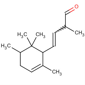 58102-03-7  3-Butenal, 2-methyl-4-(2,5,6,6-tetramethyl-2-cyclohexen-1-yl)-