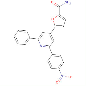 581072-76-6  2-Furancarboxamide, 5-[2-(4-nitrophenyl)-6-phenyl-4-pyridinyl]-