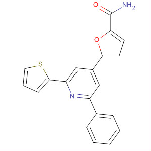 581072-80-2  2-Furancarboxamide, 5-[2-phenyl-6-(2-thienyl)-4-pyridinyl]-