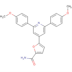 581073-20-3  2-Furancarboxamide, 5-[2,6-bis(4-methoxyphenyl)-4-pyridinyl]-