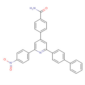 581073-74-7  Benzamide, 4-[2-[1,1'-biphenyl]-4-yl-6-(4-nitrophenyl)-4-pyridinyl]-