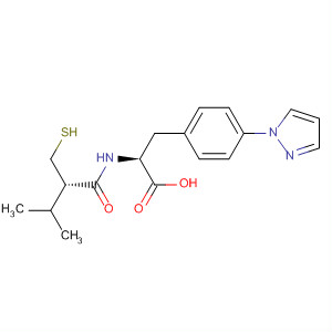 581096-47-1  L-Phenylalanine,N-[(2S)-2-(mercaptomethyl)-3-methyl-1-oxobutyl]-4-(1H-pyrazol-1-yl)-