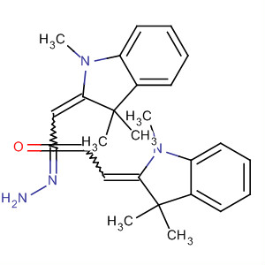 58110-98-8  Acetaldehyde, (1,3-dihydro-1,3,3-trimethyl-2H-indol-2-ylidene)-,[(1,3-dihydro-1,3,3-trimethyl-2H-indol-2-ylidene)ethylidene]hydrazone
