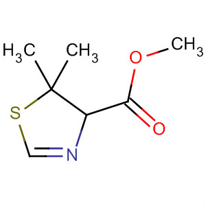58134-39-7  4-Thiazolecarboxylic acid, 4,5-dihydro-5,5-dimethyl-, methyl ester