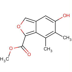 581807-46-7  2-Benzofurancarboxylic acid, 5-hydroxy-6,7-dimethyl-, methyl ester