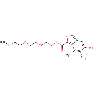 581807-49-0  2-Benzofurancarboxylic acid, 5-hydroxy-6,7-dimethyl-,2-[2-(2-methoxyethoxy)ethoxy]ethyl ester
