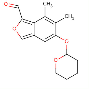 581807-73-0  2-Benzofurancarboxaldehyde,6,7-dimethyl-5-[(tetrahydro-2H-pyran-2-yl)oxy]-