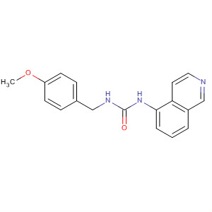 581810-07-3  Urea, N-5-isoquinolinyl-N'-[(4-methoxyphenyl)methyl]-