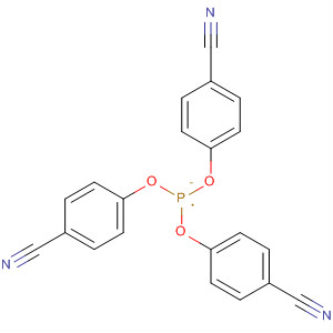 58196-21-7  Benzonitrile, 4,4',4''-[phosphinidynetris(oxy)]tris-