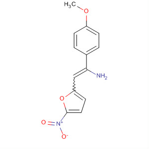 58246-09-6  Benzenemethanamine, 4-methoxy-a-[(5-nitro-2-furanyl)methylene]-