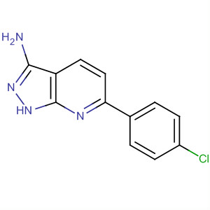 583039-86-5  1H-Pyrazolo[3,4-b]pyridin-3-amine, 6-(4-chlorophenyl)-