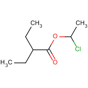 58304-45-3  Butanoic acid, 2-ethyl-, 1-chloroethyl ester