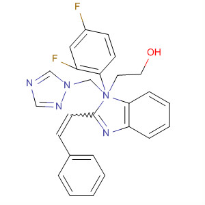 583057-72-1  1H-Benzimidazole-1-ethanol,a-(2,4-difluorophenyl)-2-(2-phenylethenyl)-a-(1H-1,2,4-triazol-1-ylmethyl)-