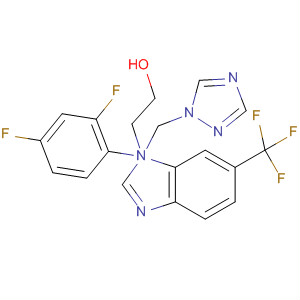 583057-74-3  1H-Benzimidazole-1-ethanol,a-(2,4-difluorophenyl)-a-(1H-1,2,4-triazol-1-ylmethyl)-6-(trifluoromethyl)-