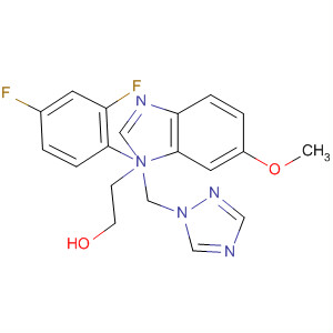 583057-75-4  1H-Benzimidazole-1-ethanol,a-(2,4-difluorophenyl)-6-methoxy-a-(1H-1,2,4-triazol-1-ylmethyl)-
