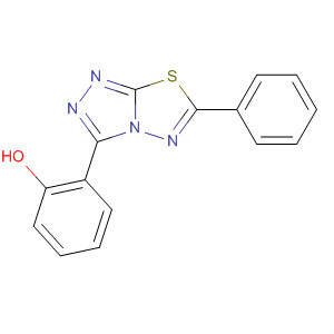 583058-94-0  Phenol, 2-(6-phenyl-1,2,4-triazolo[3,4-b][1,3,4]thiadiazol-3-yl)-