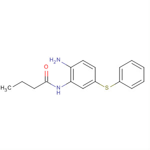 58306-62-0  Butanamide, N-[2-amino-5-(phenylthio)phenyl]-