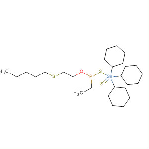 58308-75-1  4-Oxa-2,7-dithia-3-phospha-1-stannadodecane,1,1,1-tricyclohexyl-3-ethyl-, 3-sulfide 58308-75-1  4-Oxa-2,7-dithia-3-phospha-1-stannadodecane,1,1,1-tricyclohexyl-3-ethyl-, 3-sulfide