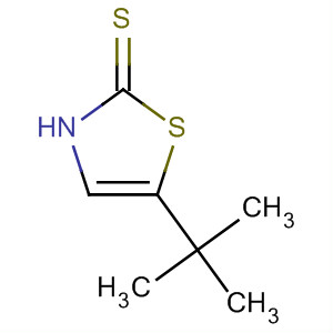 58417-82-6  2(3H)-Thiazolethione, 5-(1,1-dimethylethyl)-