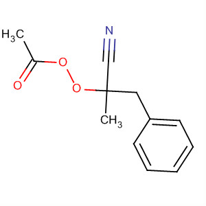 58422-66-5  Ethaneperoxoic acid, 1-cyano-1-methyl-2-phenylethyl ester