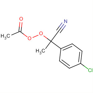 58422-80-3  Ethaneperoxoic acid, 1-(4-chlorophenyl)-1-cyanoethyl ester