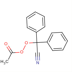 58422-81-4  Ethaneperoxoic acid, cyanodiphenylmethyl ester
