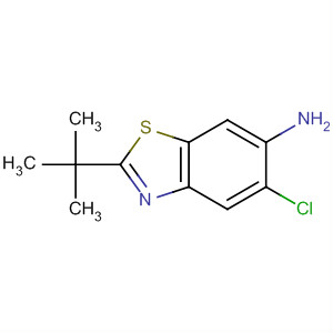 58460-31-4  6-Benzothiazolamine, 5-chloro-2-(1,1-dimethylethyl)-