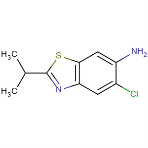 58460-38-1  6-Benzothiazolamine, 5-chloro-2-(1-methylethyl)-