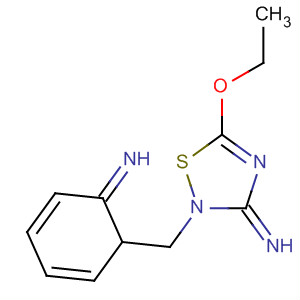 58476-75-8  1,2,4-Thiadiazol-3(2H)-imine, 5-ethoxy-2-(iminophenylmethyl)-