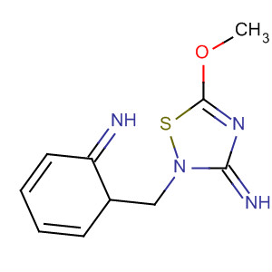 58476-77-0  1,2,4-Thiadiazol-3(2H)-imine, 2-(iminophenylmethyl)-5-methoxy-