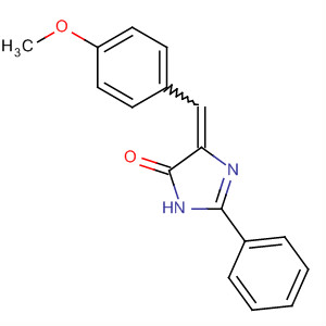 58486-86-5  4H-Imidazol-4-one,3,5-dihydro-5-[(4-methoxyphenyl)methylene]-2-phenyl-