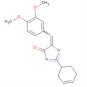58486-87-6  4H-Imidazol-4-one,5-[(3,4-dimethoxyphenyl)methylene]-1,5-dihydro-2-phenyl-