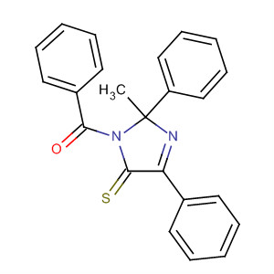 58488-77-0  4H-Imidazole-4-thione, 3-benzoyl-2,3-dihydro-2-methyl-2,5-diphenyl- 58488-77-0  4H-Imidazole-4-thione, 3-benzoyl-2,3-dihydro-2-methyl-2,5-diphenyl-
