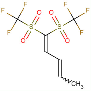 58510-89-7  1,3-Pentadiene, 1,1-bis[(trifluoromethyl)sulfonyl]-