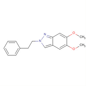 58522-40-0  2H-Indazole, 5,6-dimethoxy-2-(2-phenylethyl)-