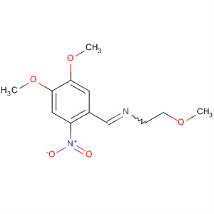 58522-71-7  Ethanamine, N-[(4,5-dimethoxy-2-nitrophenyl)methylene]-2-methoxy-