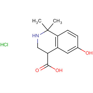 58530-36-2  4-Isoquinolinecarboxylic acid,1,2,3,4-tetrahydro-6-hydroxy-1,1-dimethyl-, hydrochloride 58530-36-2  4-Isoquinolinecarboxylic acid,1,2,3,4-tetrahydro-6-hydroxy-1,1-dimethyl-, hydrochloride