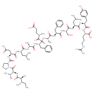 585520-92-9  L-Arginine,L-isoleucyl-L-threonyl-L-prolyl-L-asparaginyl-L-leucyl-L-alanyl-L-a-glutamyl-L-phenylalanyl-L-alanyl-L-phenylalanyl-L-seryl-L-leucyl-L-tyrosyl-