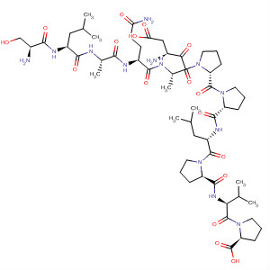 585534-80-1  L-Proline,L-seryl-L-leucyl-L-alanyl-L-glutaminyl-L-a-aspartyl-L-alanyl-L-prolyl-L-prolyl-L-leucyl-L-prolyl-L-valyl-