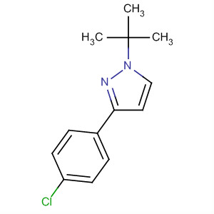 58582-70-0  1H-Pyrazole, 3-(4-chlorophenyl)-1-(1,1-dimethylethyl)-