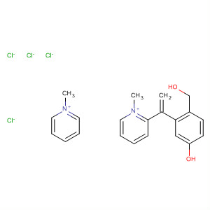 58604-81-2  Pyridinium,[[hydroxy(hydroxymethyl)phenylene]bis(methylene)]bis[1-methyl-,dichloride