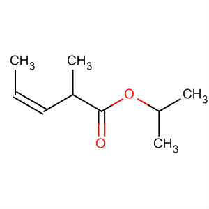 58625-90-4  3-Pentenoic acid, 2-methyl-, 1-methylethyl ester, (Z)-