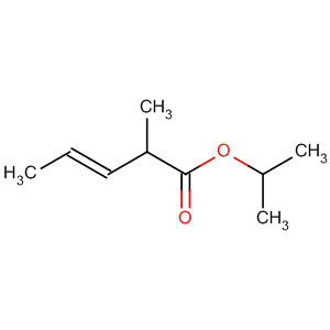 58625-91-5  3-Pentenoic acid, 2-methyl-, 1-methylethyl ester, (E)-