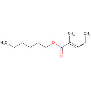 58625-97-1  2-Pentenoic acid, 2-methyl-, hexyl ester