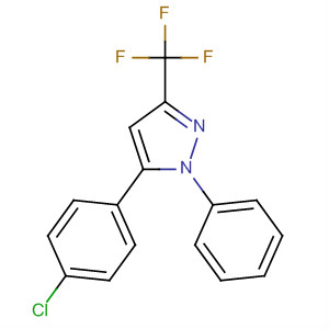 586333-28-0  1H-Pyrazole, 5-(4-chlorophenyl)-1-phenyl-3-(trifluoromethyl)-