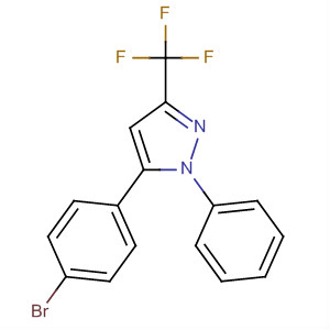 586333-33-7  1H-Pyrazole, 5-(4-bromophenyl)-1-phenyl-3-(trifluoromethyl)-