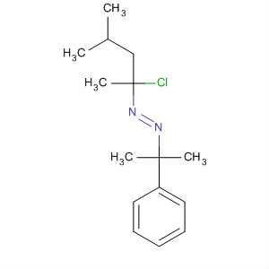 58654-72-1  Diazene, (1-chloro-1,3-dimethylbutyl)(1-methyl-1-phenylethyl)-