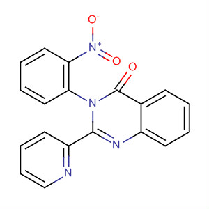 58668-44-3  4(3H)-Quinazolinone, 3-(2-nitrophenyl)-2-(2-pyridinyl)- 58668-44-3  4(3H)-Quinazolinone, 3-(2-nitrophenyl)-2-(2-pyridinyl)-