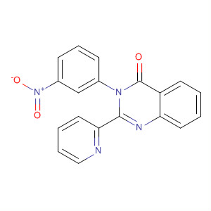58668-45-4  4(3H)-Quinazolinone, 3-(3-nitrophenyl)-2-(2-pyridinyl)- 58668-45-4  4(3H)-Quinazolinone, 3-(3-nitrophenyl)-2-(2-pyridinyl)-