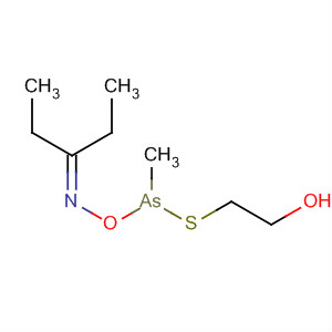 58679-70-2  3-Pentanone, O-[[(2-hydroxyethyl)thio]methylarsino]oxime